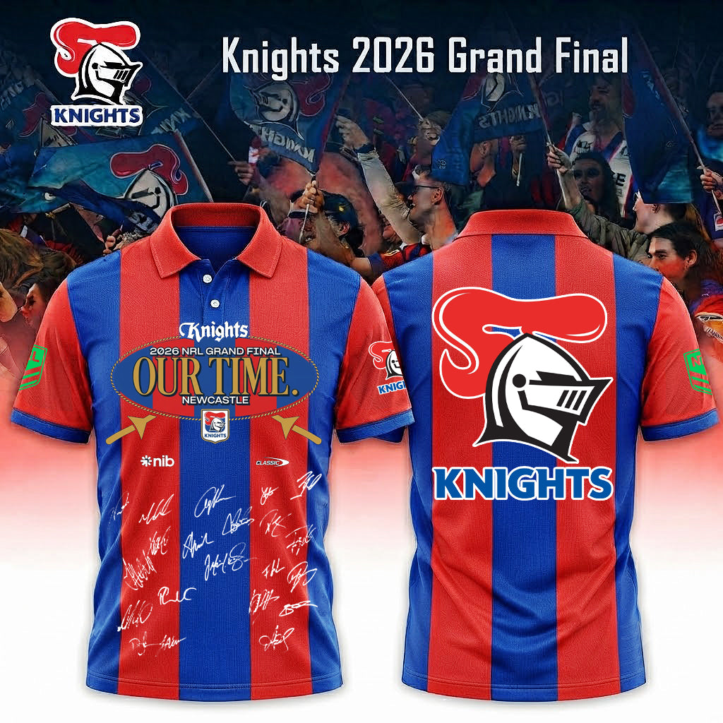 Newcastle Knights 2026 Grand Final Polo Limited Edition