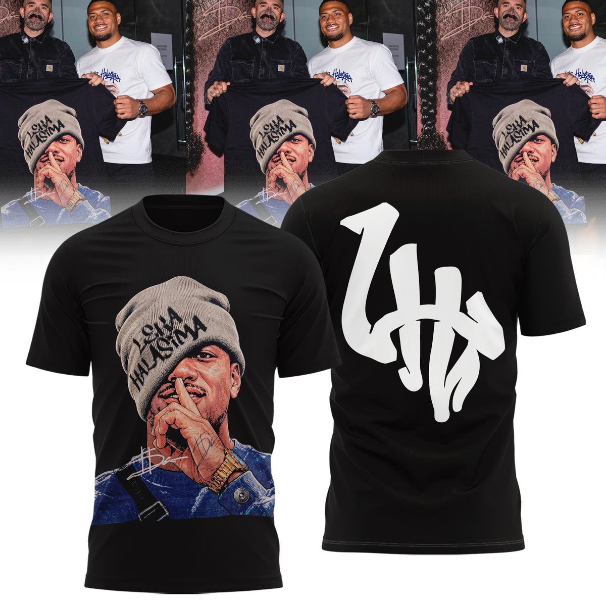 NZ Warriors Leka Halasima TShirt