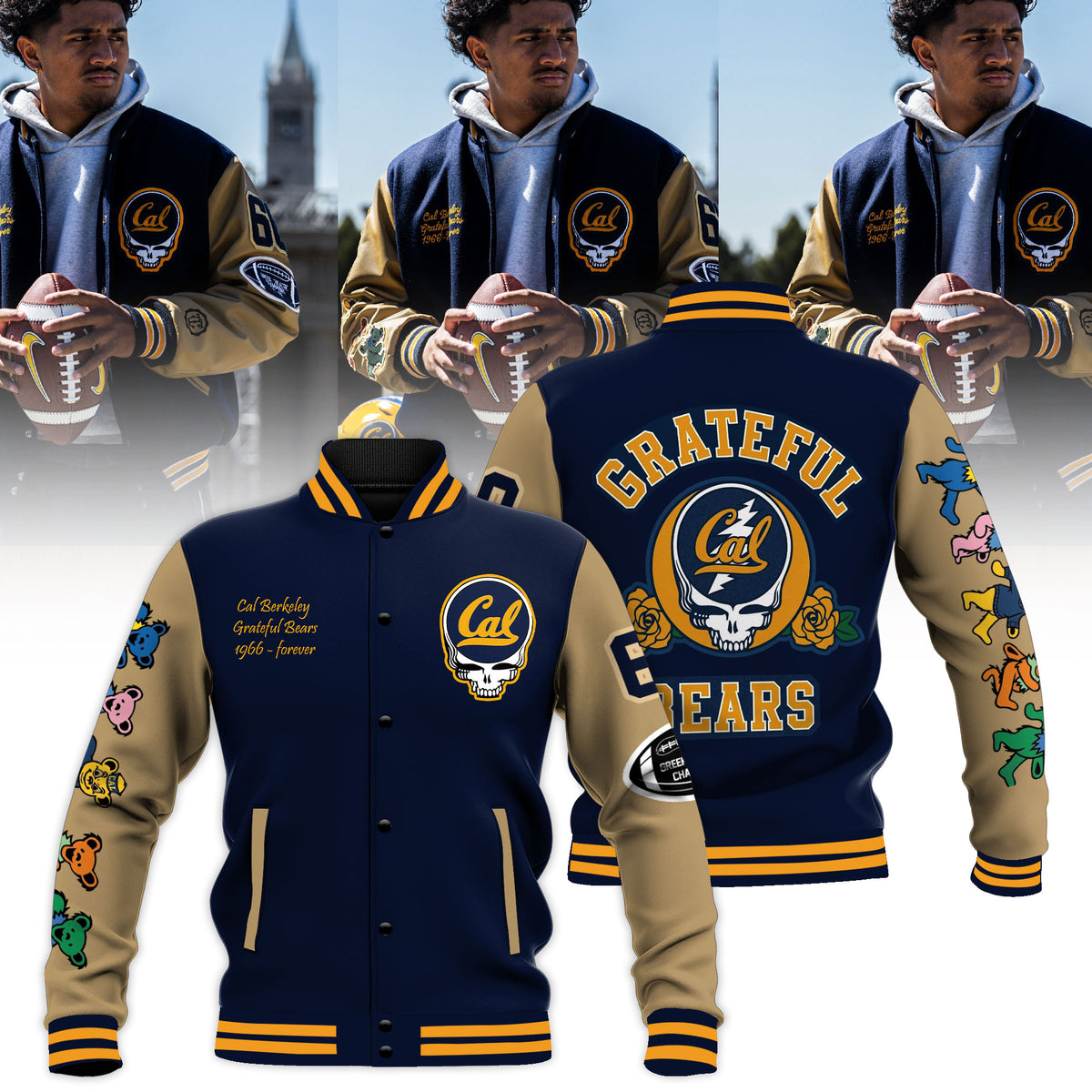 Cal Grateful Dead Jacket