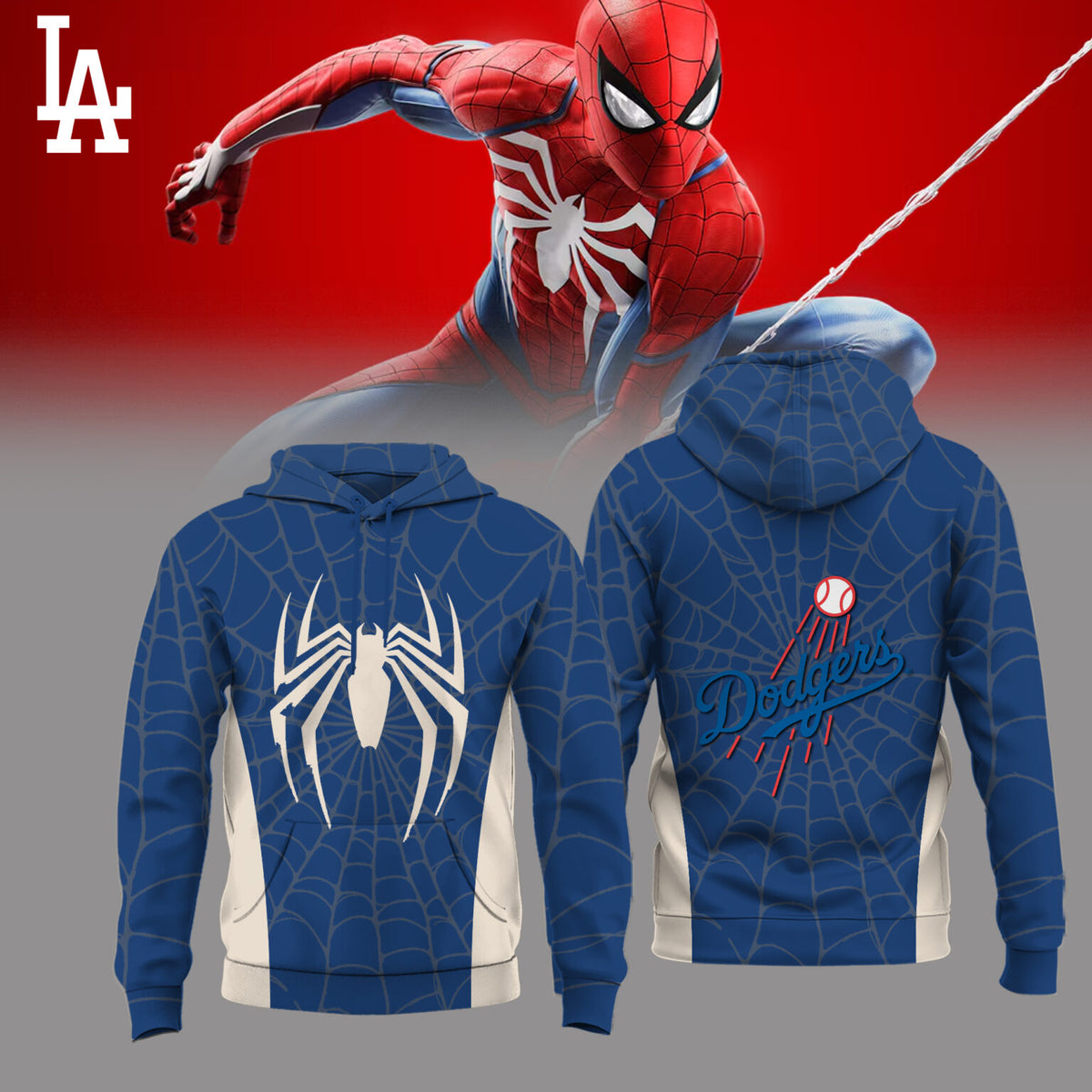 Limited Edition Limited Edition Dodgers x Spider-Man Hoodie