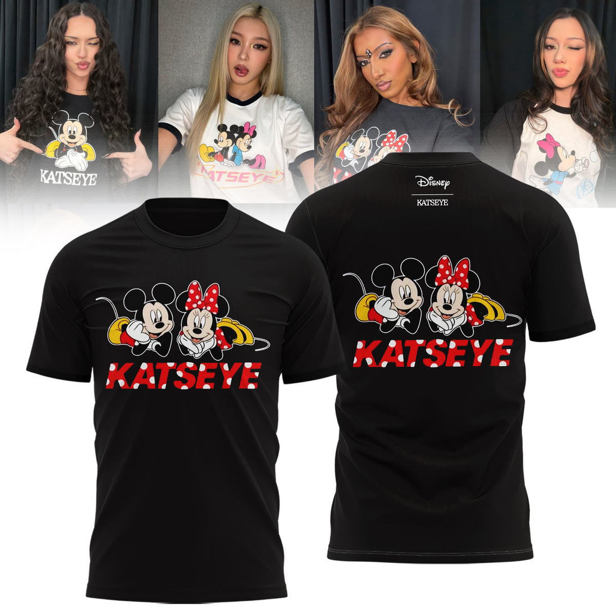 Limited Edition KATSEYE x DISNEY 2026 Shirt