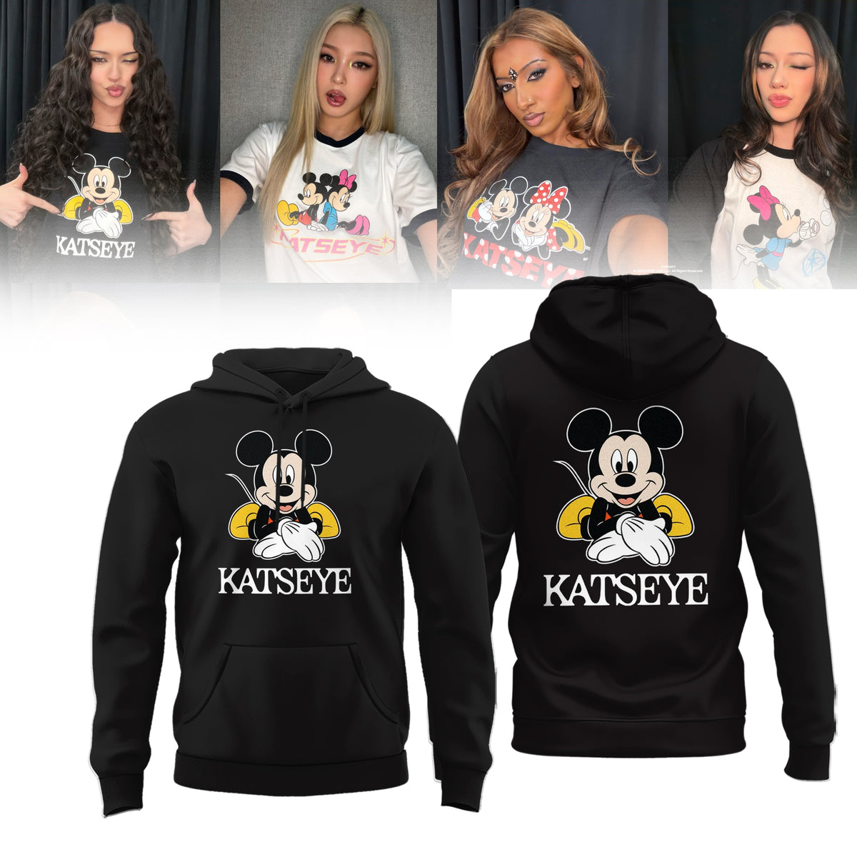Limited Edition KATSEYE x DISNEY 2026 Hoodie