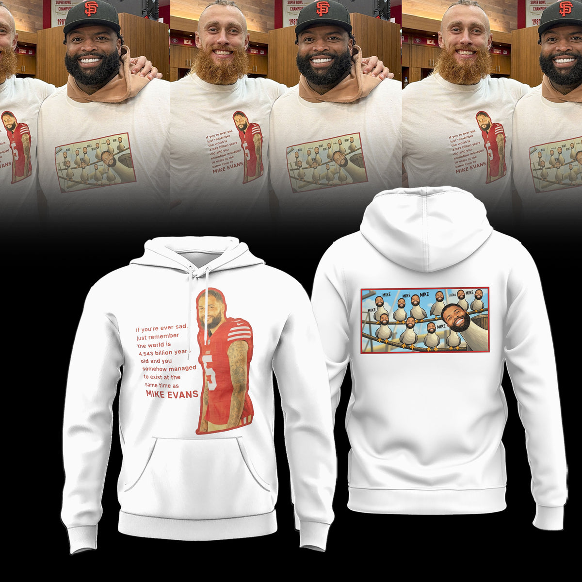 49ers x Mike Evans Hoodie