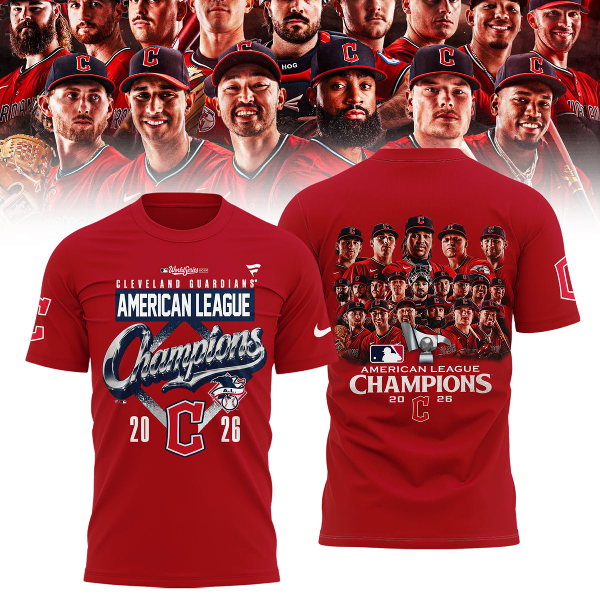 Cleveland Guardians ALCS Champions 2026 Edition Tshirt