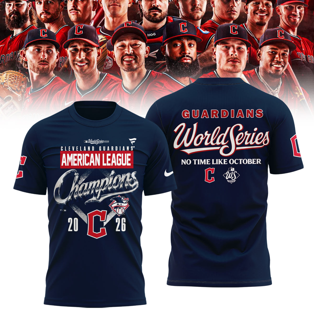 Cleveland Guardians ALCS Champions 2026 Edition Tshirt