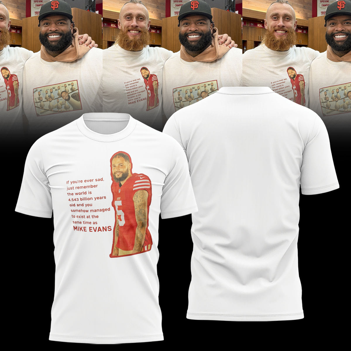 49ers x Mike Evans Limited T-shirt