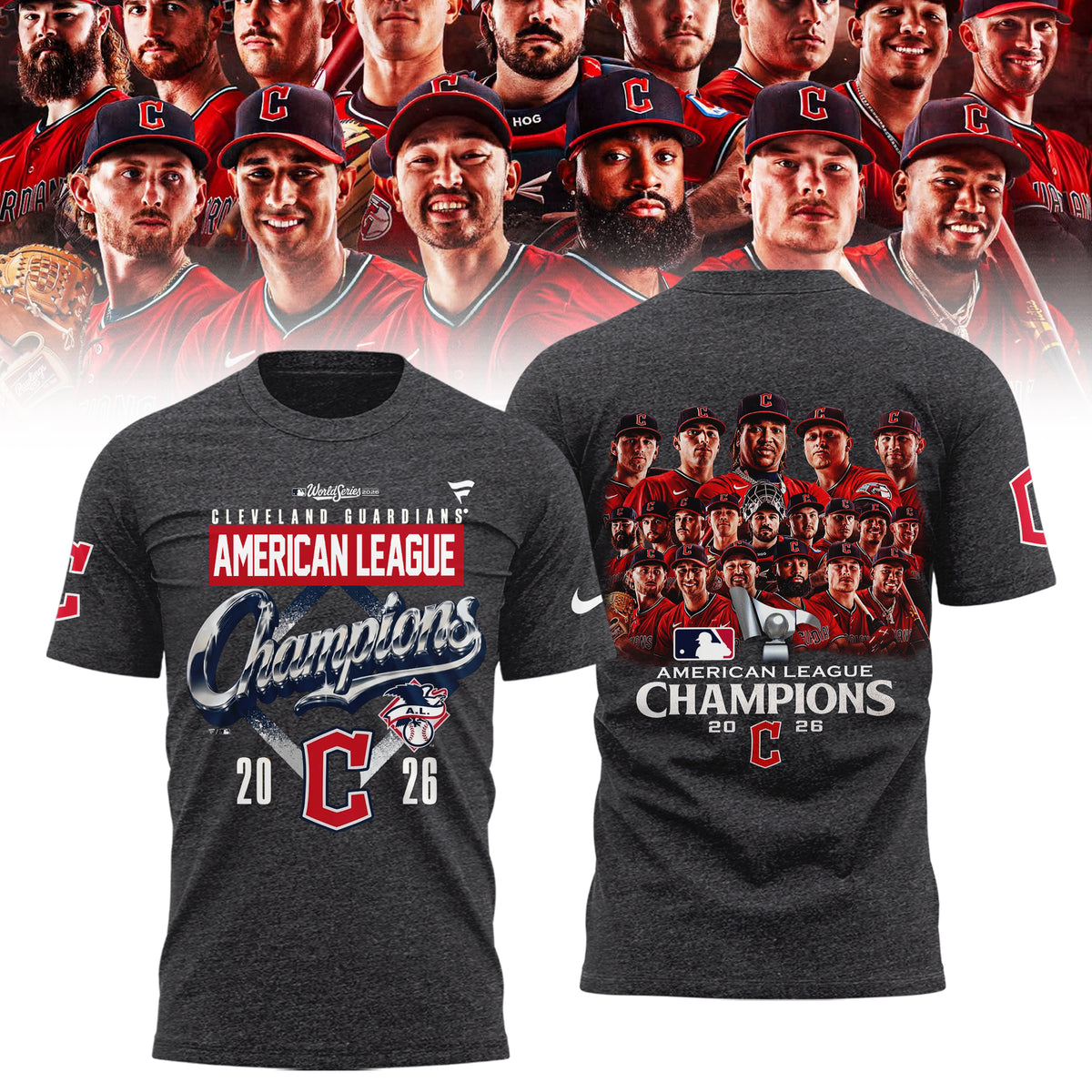 Cleveland Guardians ALCS Champions 2026 Edition Tshirt