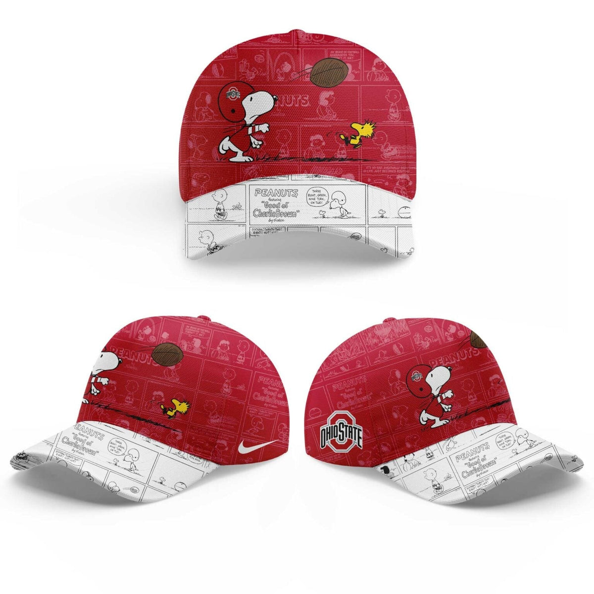 Limited Edition Ohio State Football 75th Anniversary of Peanuts Hoodie
