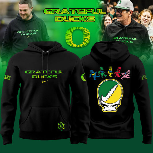 Oregon Ducks Grateful Dead 2025 Special Editions Combo Hoodie