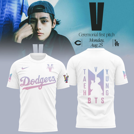 Los Angeles Dodgers x V BTS T-Shirt