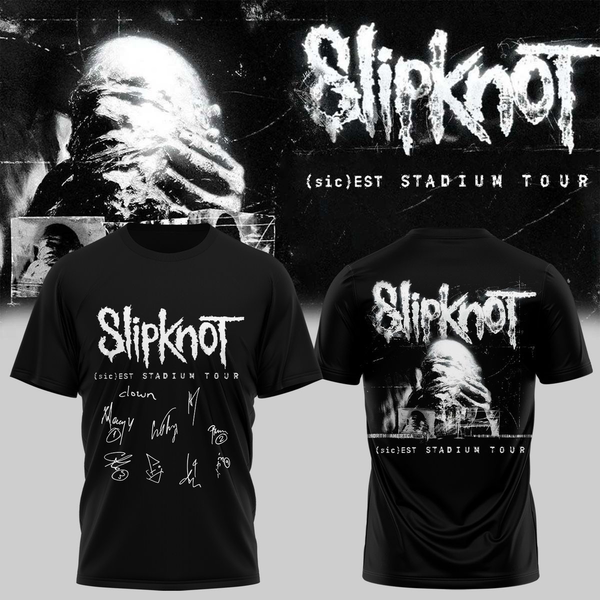 Slipknot ”(sic)est Stadium Tour” Limited Edition Shirt