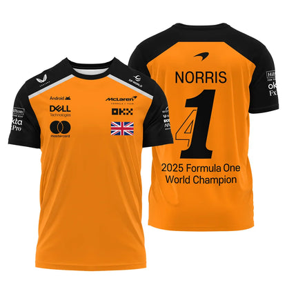 Limited Edition 2025 Lando Norris World Champions Combo T-Shirt