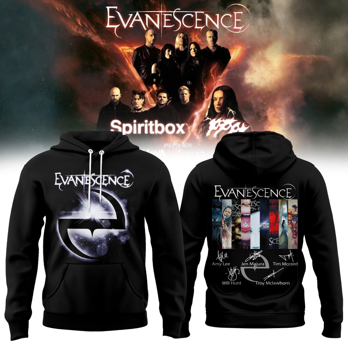 EVANESCENCE US & UK 2026 WORLD TOUR Collection