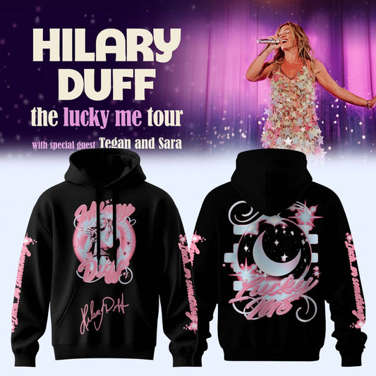 Hilary Duff – “The Lucky Me Tour 2027”. Limited Edition Hoodie