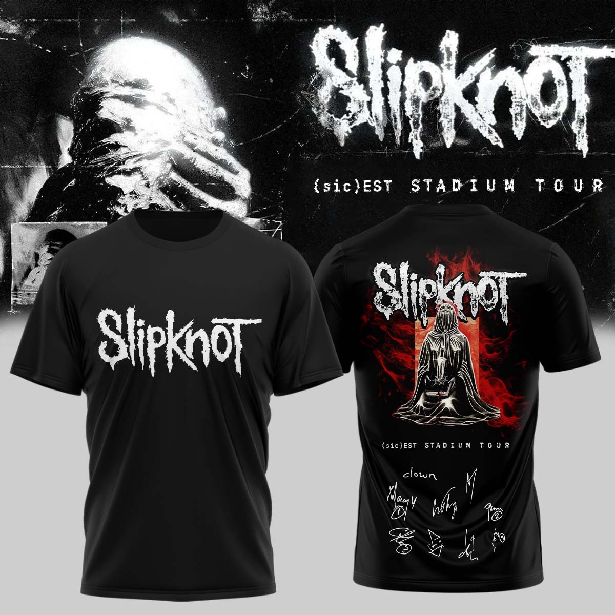 Slipknot ”(sic)est Stadium Tour” Limited Edition Shirt