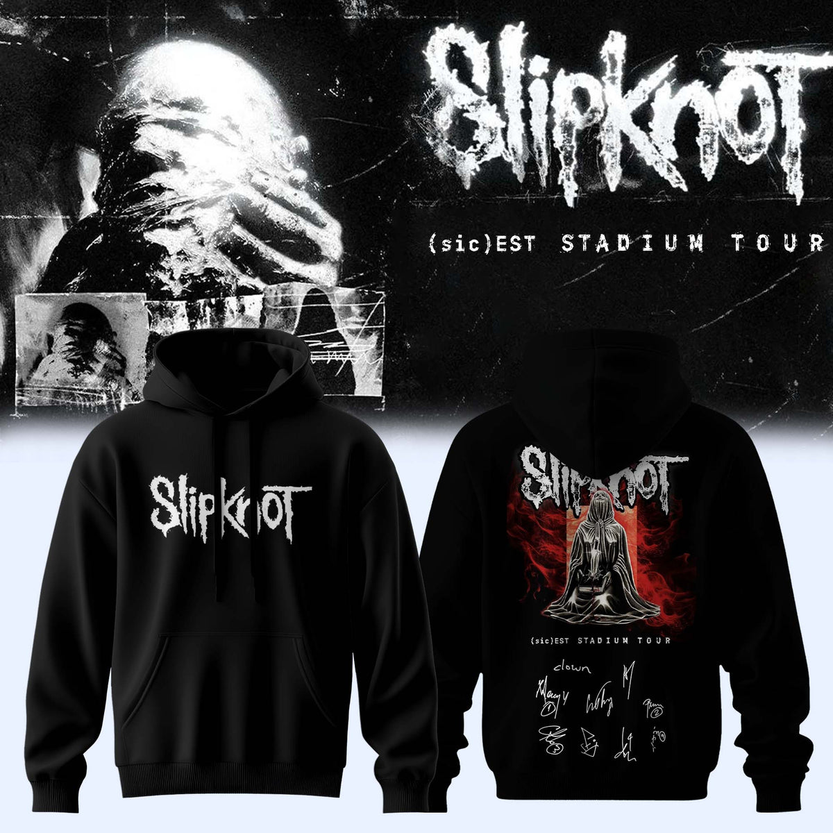 Limited edition Slipknot ”(sic)est Stadium Tour” Hoodie