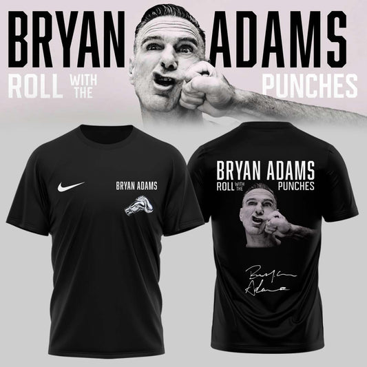 Bryan Adams “Roll With The Punches Tour 2026/27” T-Shirt