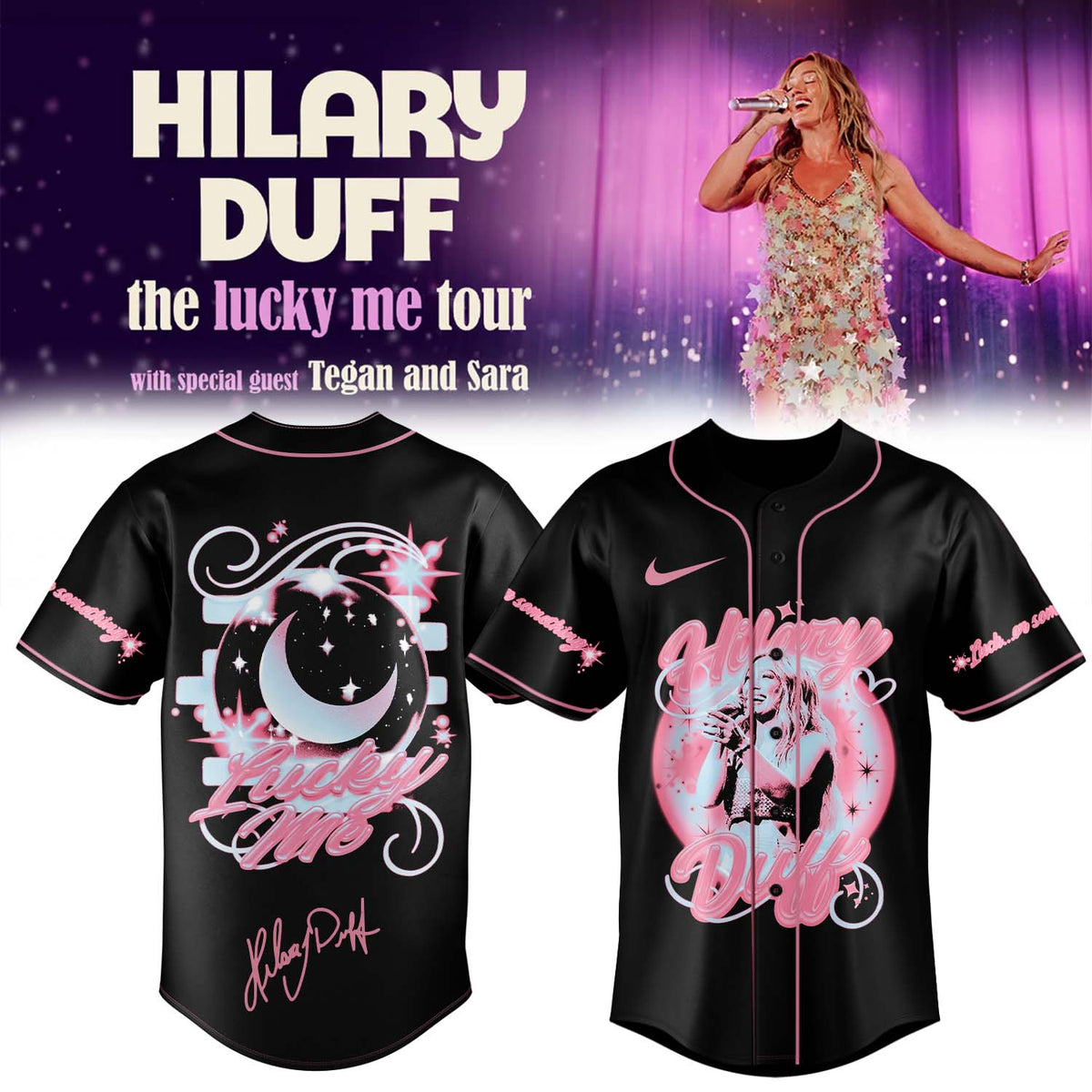 Hilary Duff – “The Lucky Me Tour 2027” Jersey Edition