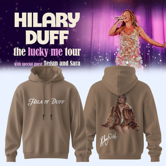 Hilary Duff – “The Lucky Me Tour 2027”. Limited Edition Hoodie