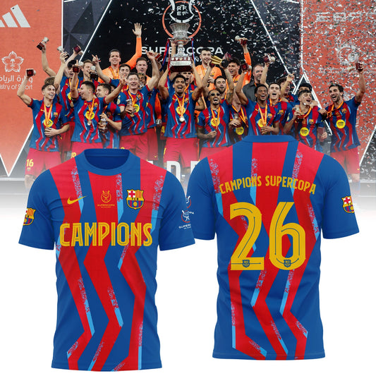FC Barcelona Campions Supercopa 2026 Limited Combo