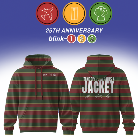 Blink-182 25th Anniversary Signature Collection – Limited Edition Hoodie