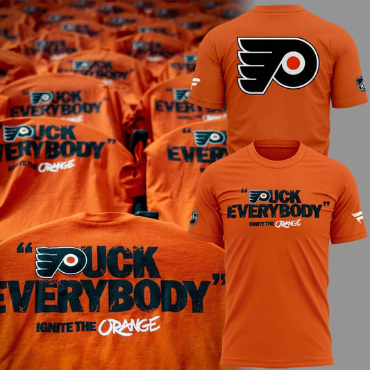 Limited Edition Flyers Hockey Puck Everybody TShirt