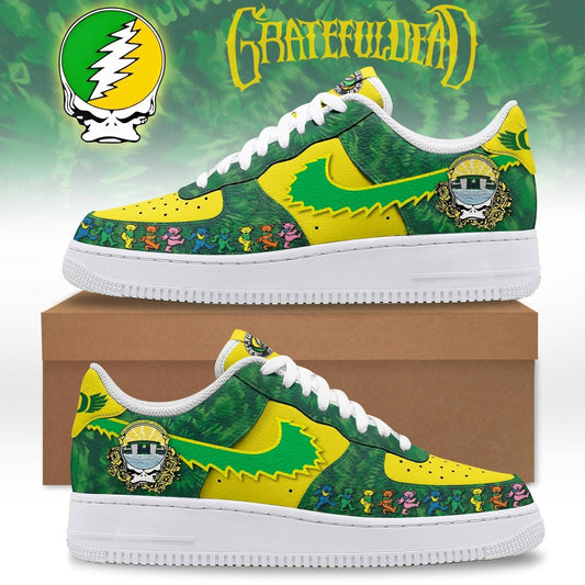 Oregon Ducks x Grateful Dead Special Edition AF1 Sneakers