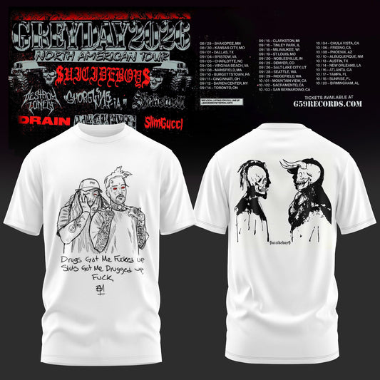 Greyday 2026 “ North American Tour T-Shirt