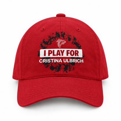 Atlanta Falcons "I PLAY FOR CRISTINA ULBRICH” T-shirt