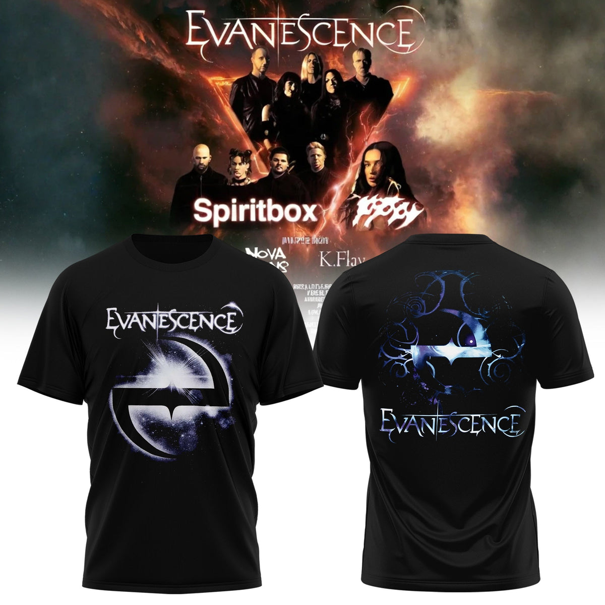 EVANESCENCE US & UK 2026 WORLD TOUR Collection