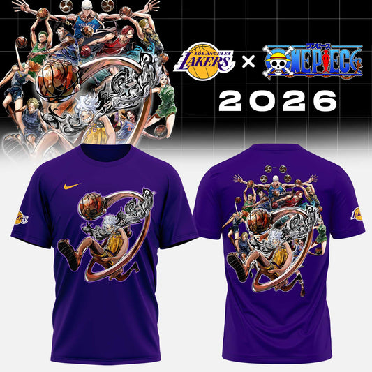 Los Angeles Lakers x One Piece 2026 Uniform