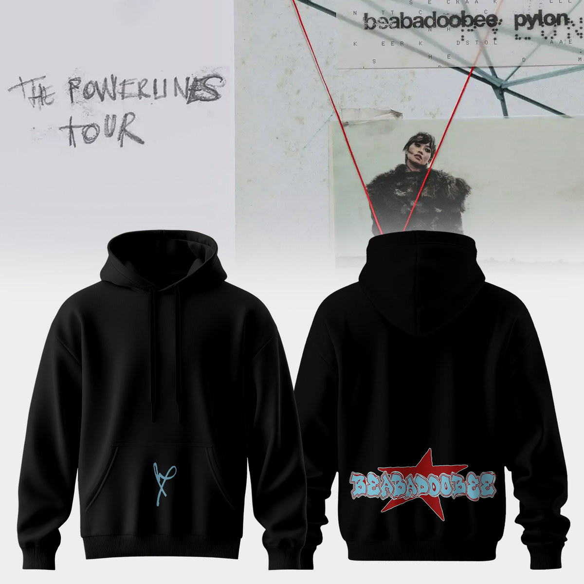 Beabadoobee The Powerlines Tour Hoodie