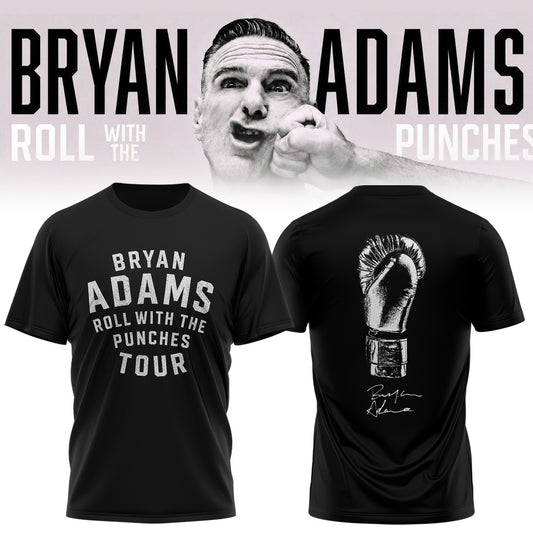 Bryan Adams “Roll With The Punches Tour 2026/27” T-Shirt