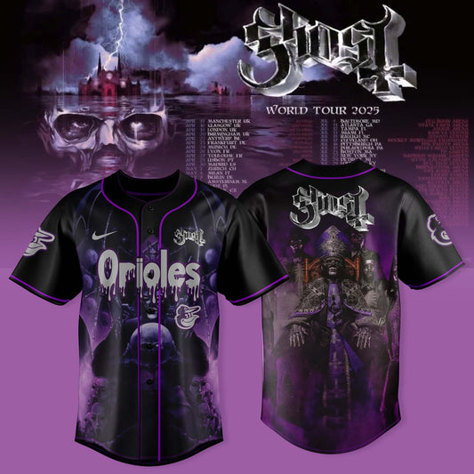 Baltimore Orioles x Ghost “ Skeletour World Tour 2025