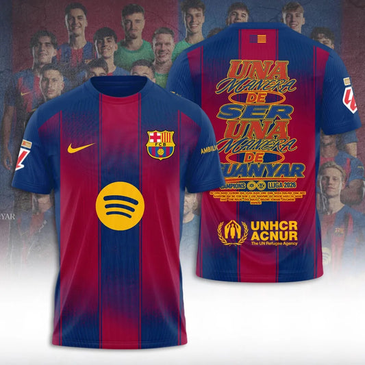 Barcelona 2025/26 Liga De Campeones Limited Shirt
