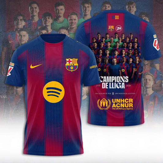 Barcelona 2025/26 Liga De Campeones Limited Shirt