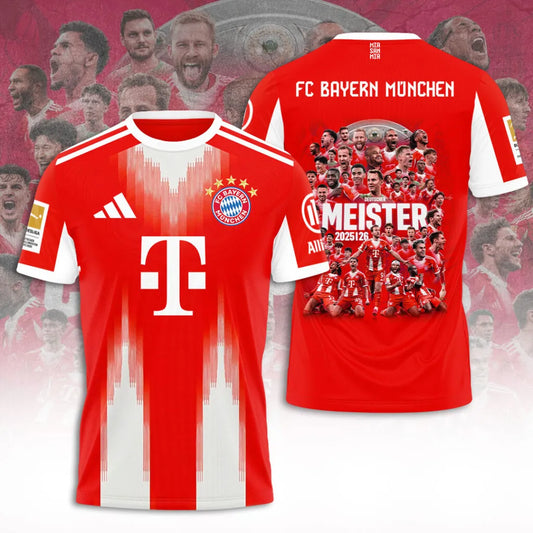 FC Bayern München DEUTSCHER MEISTER 2026 Shirt