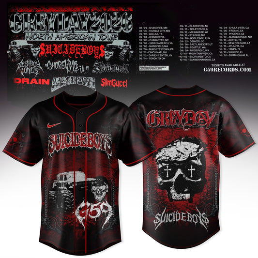 Greyday 2026 “ North American Tour Jersey