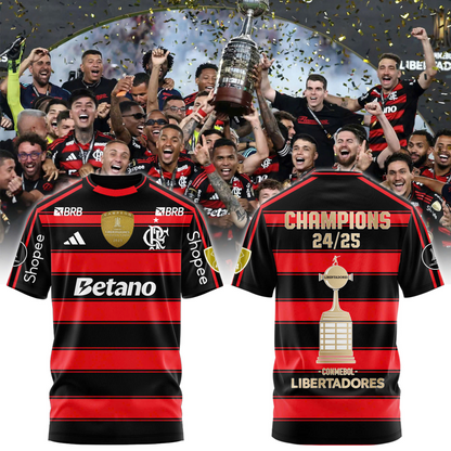 The first Brazilian time with 4 CONMEBOL Libertadores titles Shirt V3