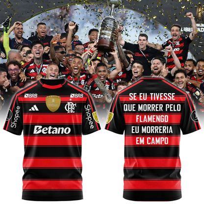 The first Brazilian time with 4 CONMEBOL Libertadores titles Shirt V4