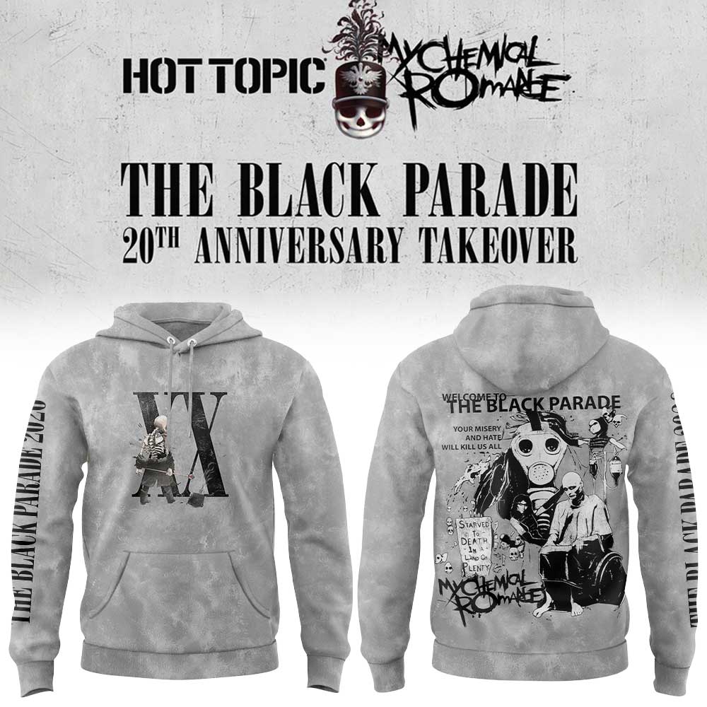 MCR Celebrate the 20th anniversary Of 2026 Hoodie