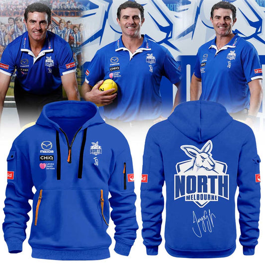 North Melbourne coach Jaymie Graham Half ZipHoodie