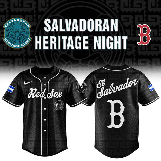 Boston Red Sox 2026 El Salvadoran Heritage Night 2026 Limited Jersey