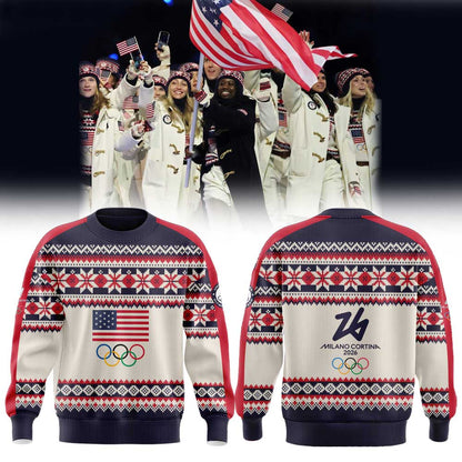 Team USA 2026 Olympic Milano Cortina Collection Sweatshirt