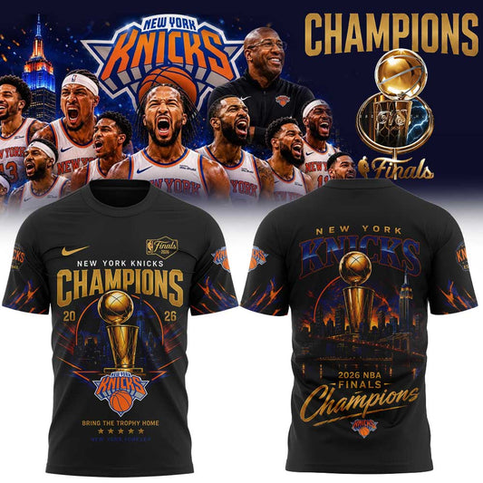 NY Knicks Just Won 2026 NBA Finals Champions Shirt