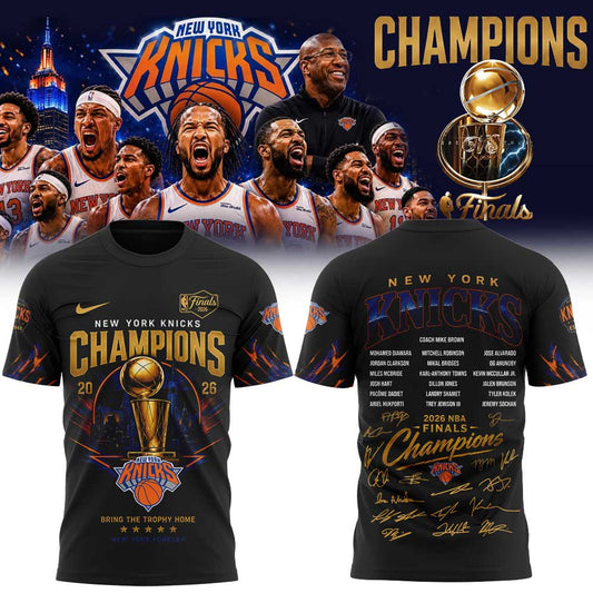 NY Knicks Just Won 2026 NBA Finals Champions Shirt
