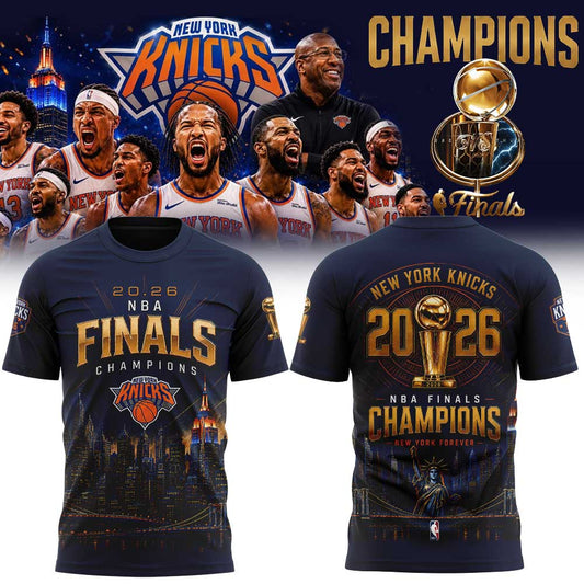 NY Knicks Just Won 2026 NBA Finals Champions Shirt