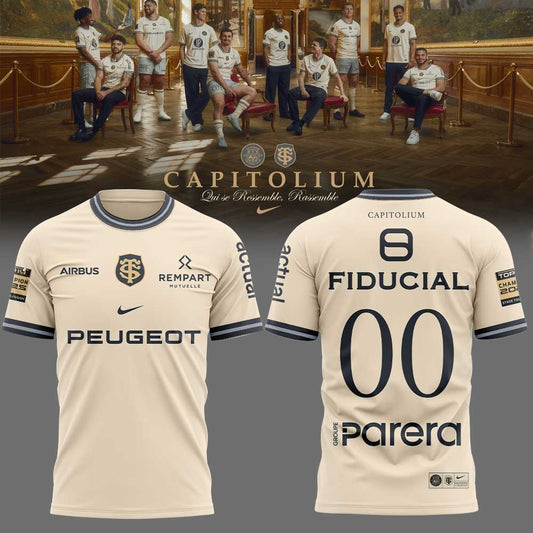 Stade Toulousain Rugby Maillot Homme Capitolium 2026 Shirt Custom Number