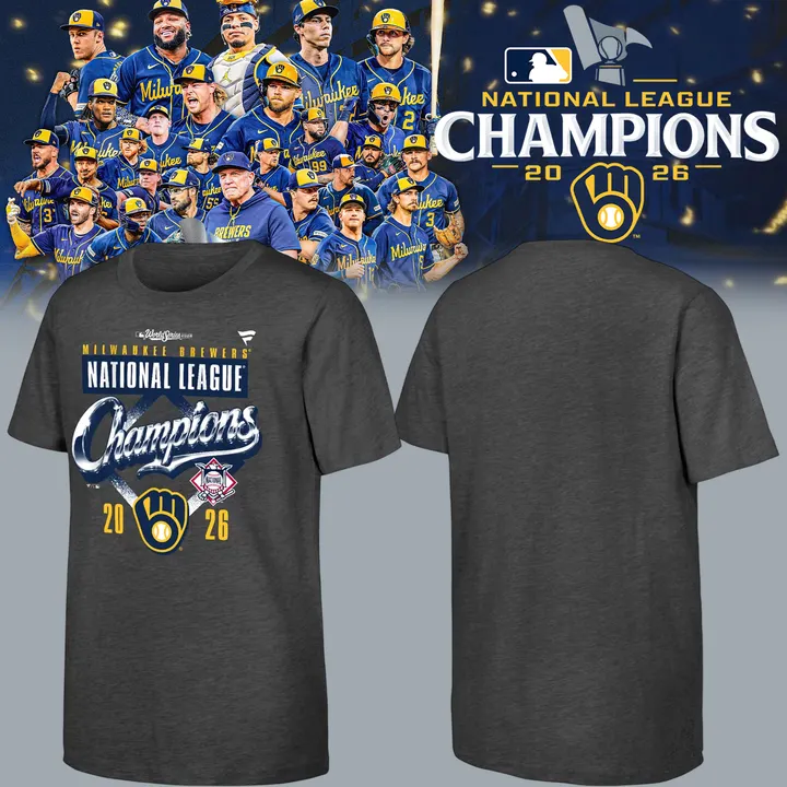 Milwaukee Brewers NLCS Champions 2026 Edition Tshirt