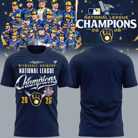 Milwaukee NLCS Champions 2026 Edition Tshirt